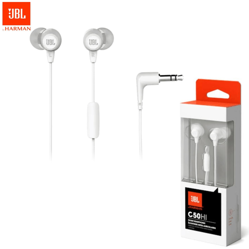 Audifono JBL C50HI Blanco