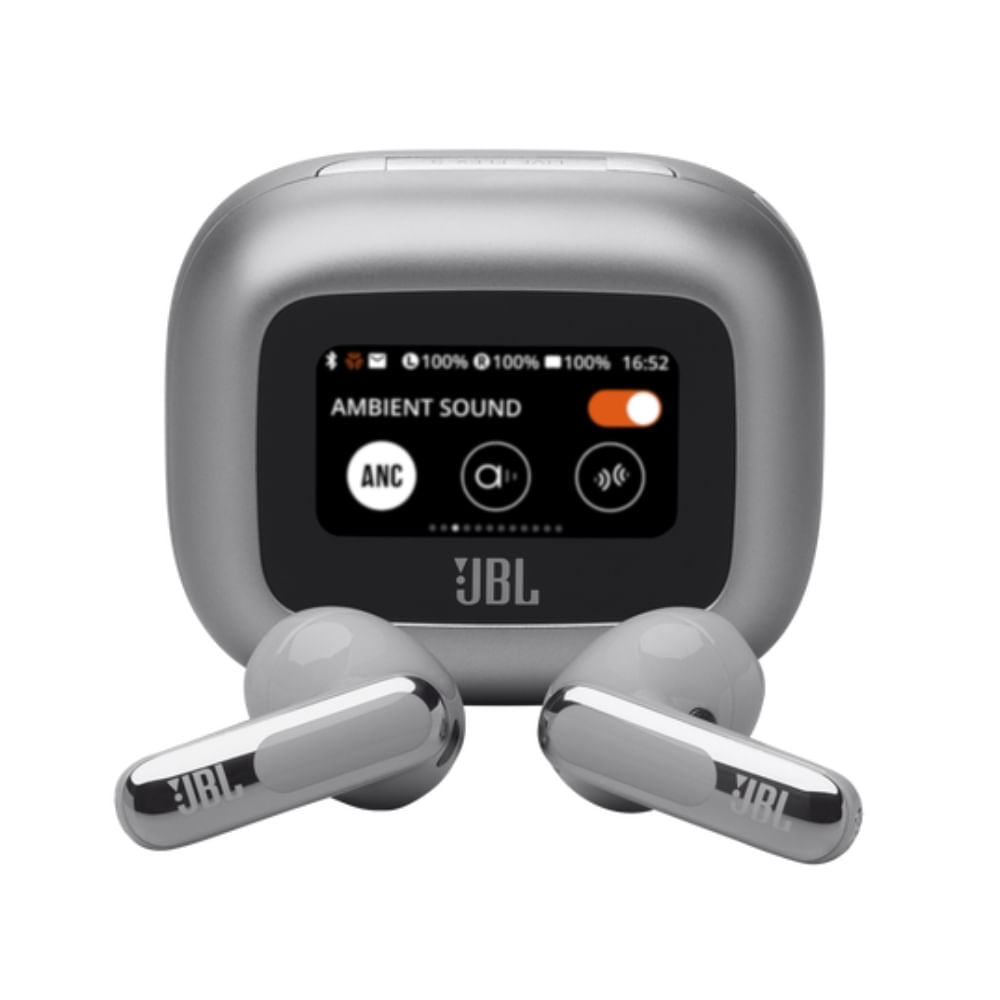 Audifono JBL Live Flex 3 Plateado 50H