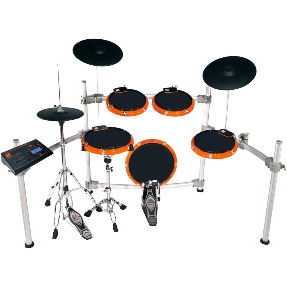 2Box Music Applications D3K DrumIt Three Kit con Pads y Rack: Módulo DrumIt Three, 2 Pads de Tom de