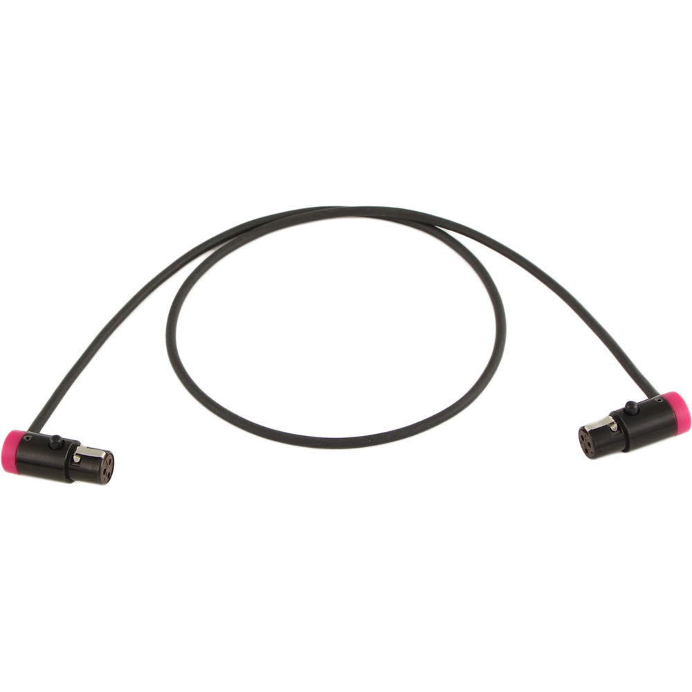 Cable Techniques CT-LPS33-18P LPS Low-Profile TA3F a TA3F (18"", Morado) - Compatible con Receptores