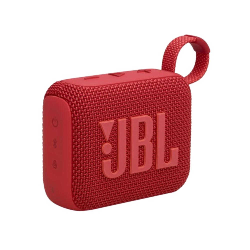Parlante JBL GO 4 portátil Bluetooth y batería 7Hrs IP67 Rojo