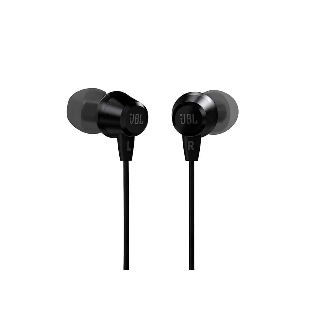 Audifonos Jbl Con Micrófono C50Hi Black