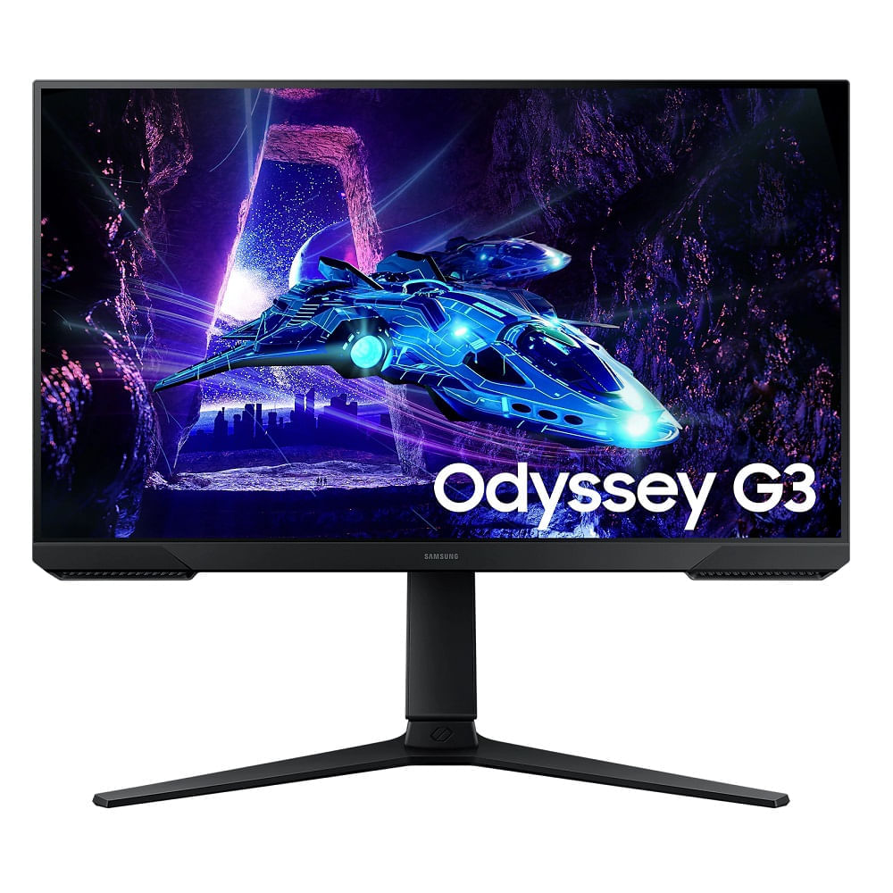 Monitor Samsung LS24DG300ELXPE Plano Gaming Odyssey G3, 24"" FHD VA, 180Hz, 1ms, HDMI, DP