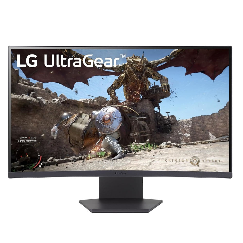 Monitor LG Gamer 27GS60QC 27"" Ultragear Curvo 1000R QHD VA 2560X1440