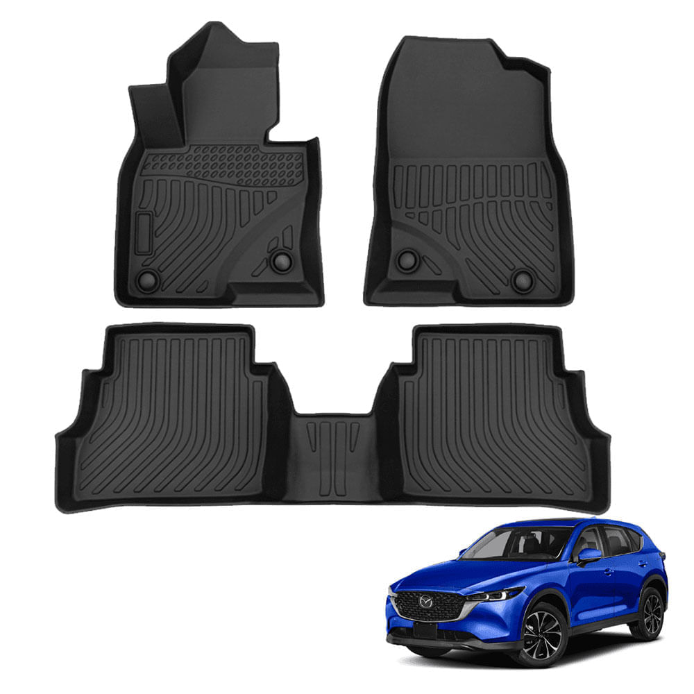 Piso de Auto 5D Para MAZDA CX5 2017-2025 - Protección Total para el Interior del Vehículo