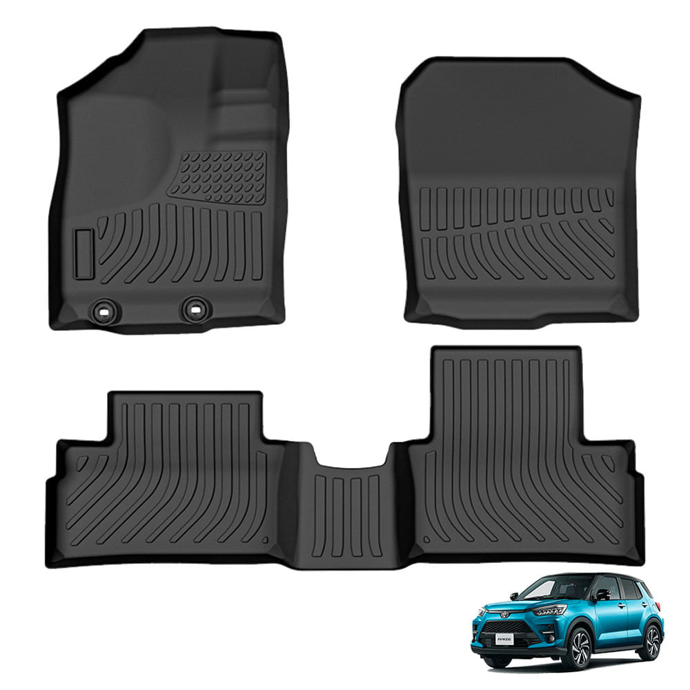 Piso de Auto 5D Para TOYOTA RAIZE 2021-2024 - Protección Total para el Interior del Vehículo