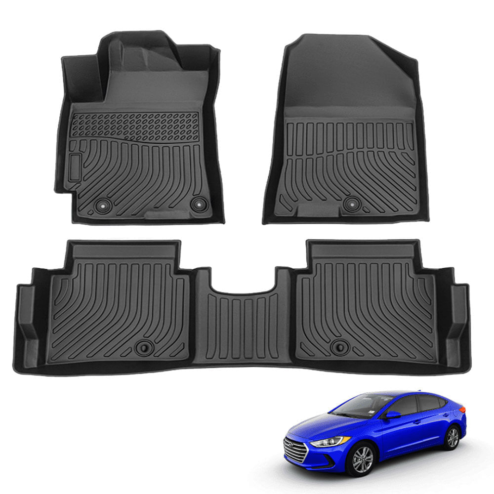 Piso de Auto 5D Para HYUNDAI ELANTRA 2017-2021 - Protección Total para el Interior del Vehículo