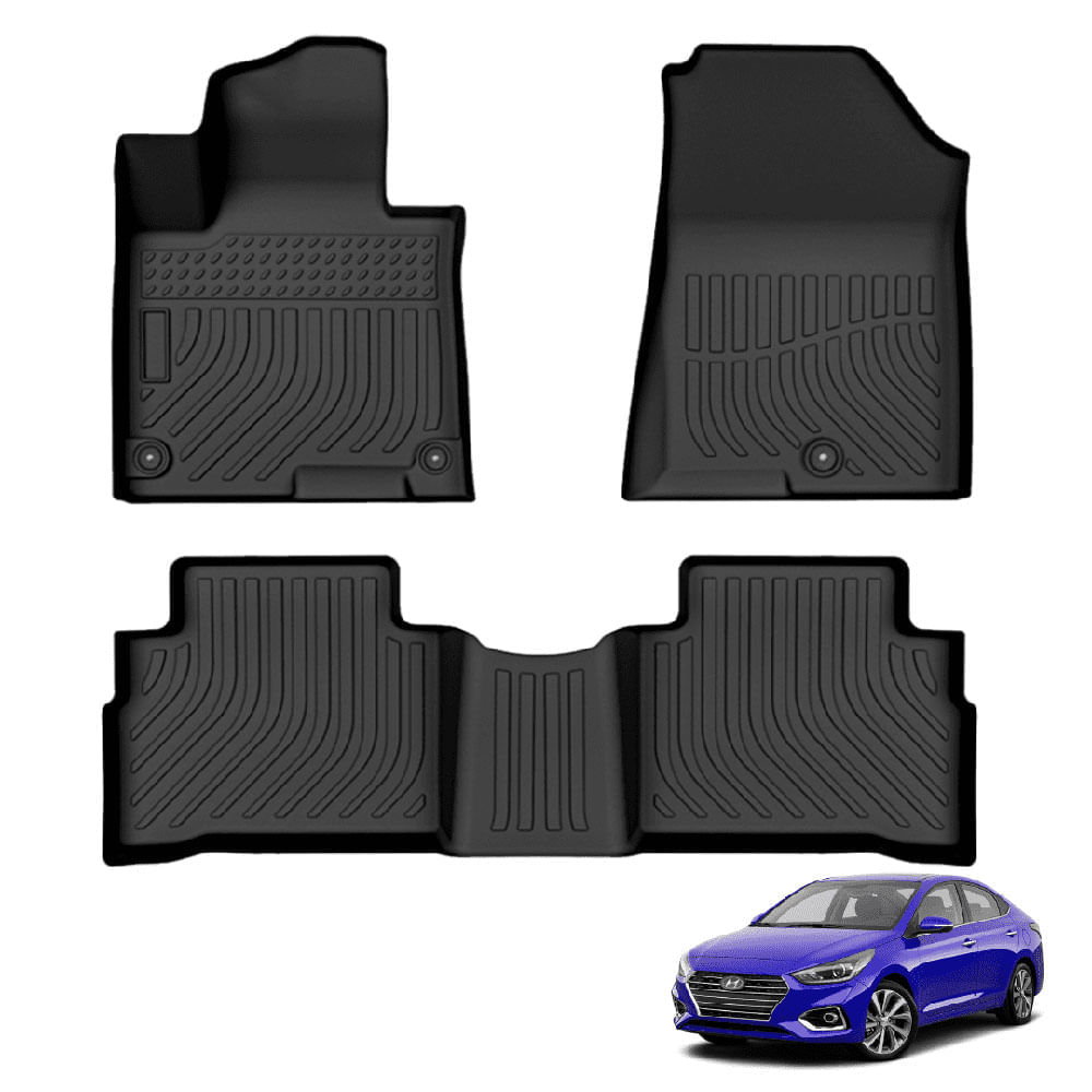 Piso de Auto 5D Para HYUNDAI ACCENT 2013-2023 -Protección Total para el Interior del Vehículo