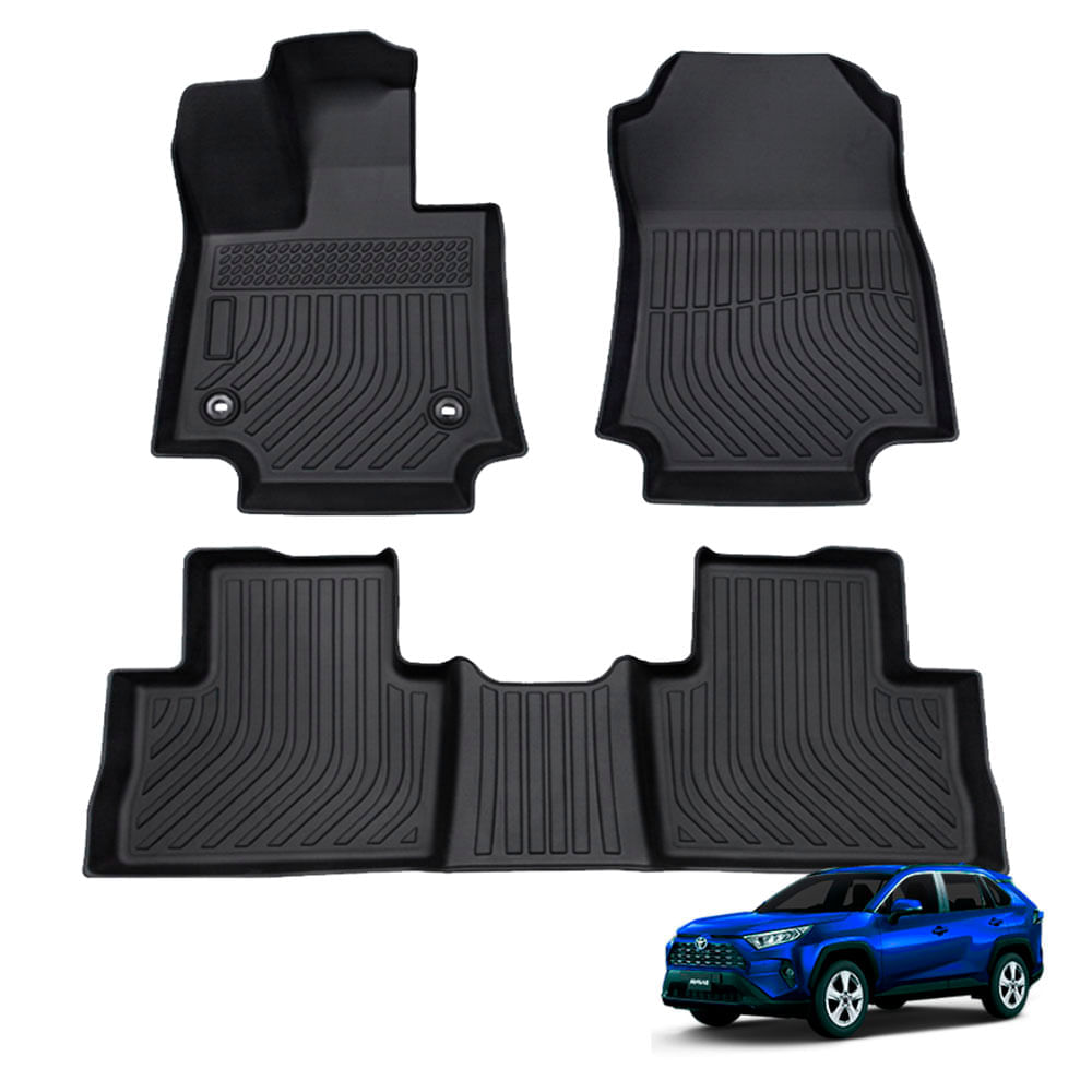 Piso de Auto 5D Para TOYOTA RAV4 2019-2022 - Protección Total para el Interior del Vehículo