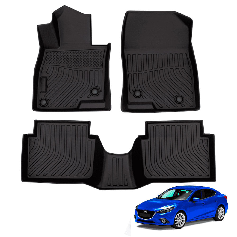 Piso de Auto 5D Para MAZDA 3 2014-2018 - Protección Total para el Interior del Vehículo