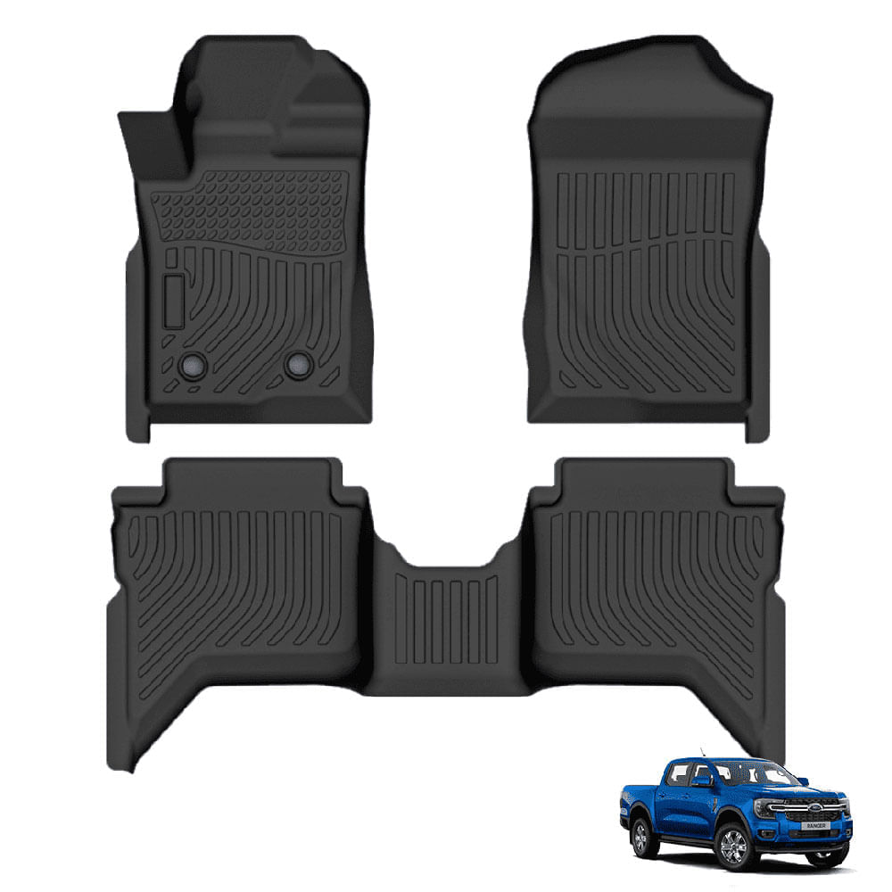 Piso de Auto 5D Para FORD RANGER 2023 + - Protección Total para el Interior del Vehículo