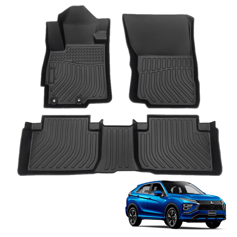 Piso de Auto 5D Para MITSUBISHI ECLIPSE CROSS 2018-2023 Protección para el Interior del Vehículo