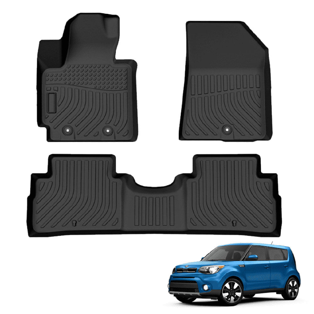 Piso de Auto 5D Para KIA SOUL 2015-2019 - Protección Total para el Interior del Vehículo