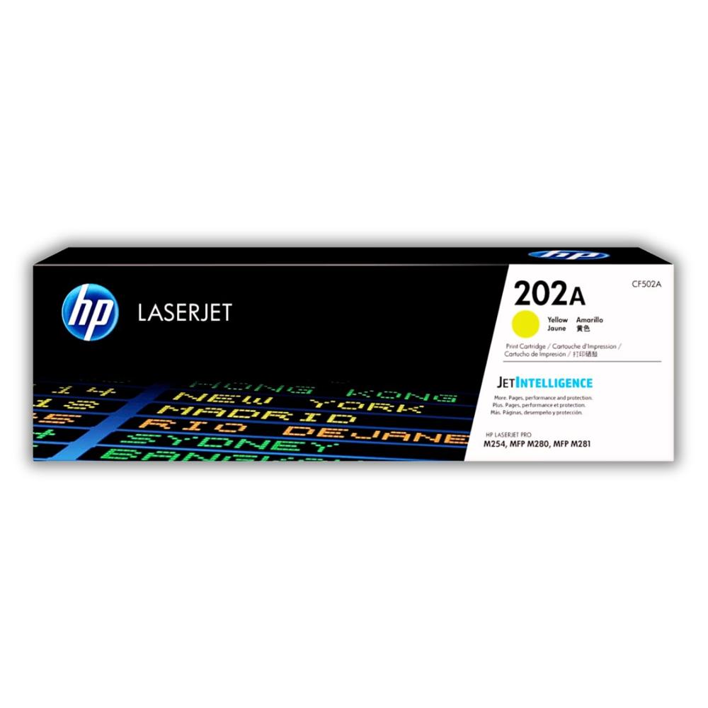 Toner Hp CF502A 202A Amarillo LJ Pro M254 1300 Pags