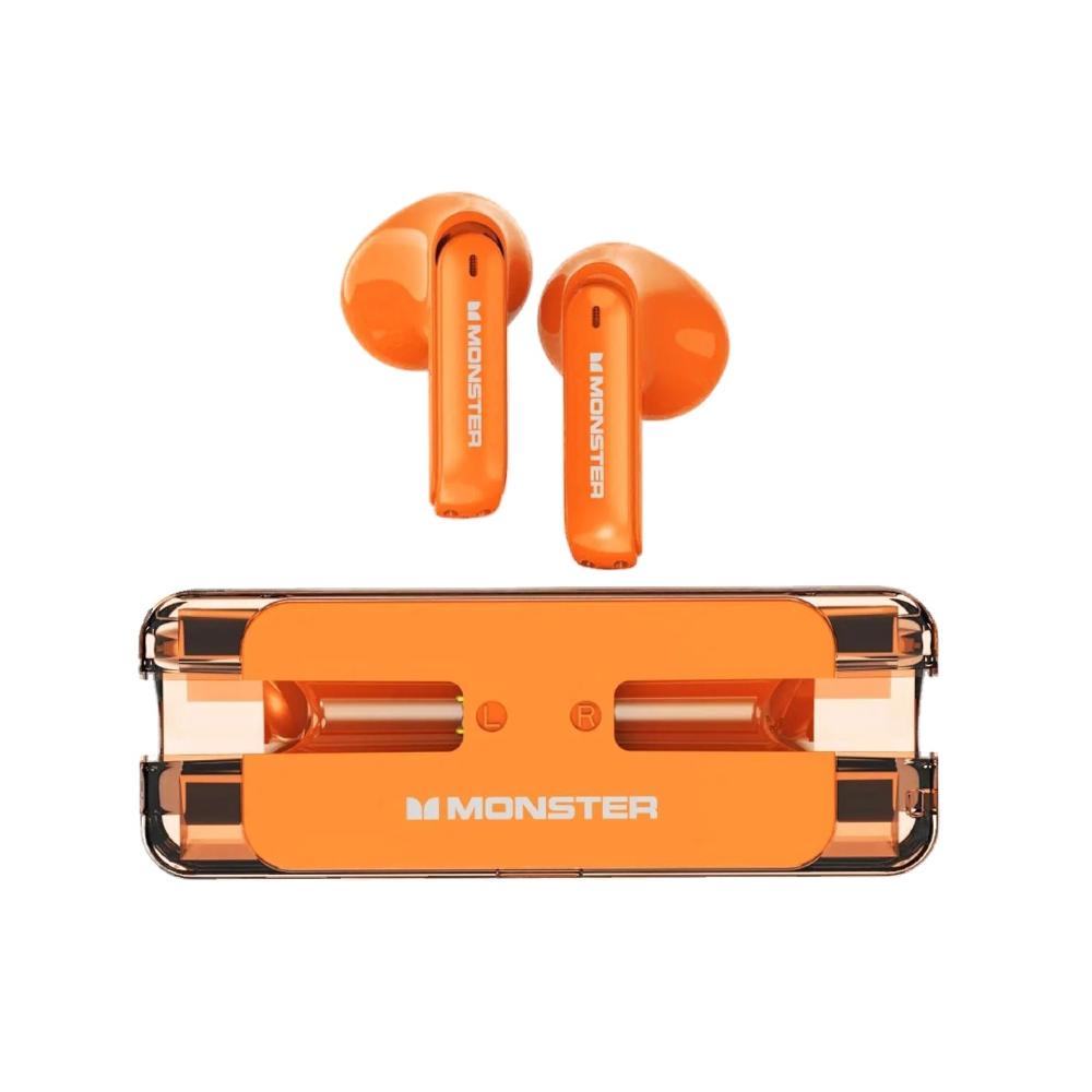 Audífonos Bluetooth Gaming Monster XKT08 Naranja