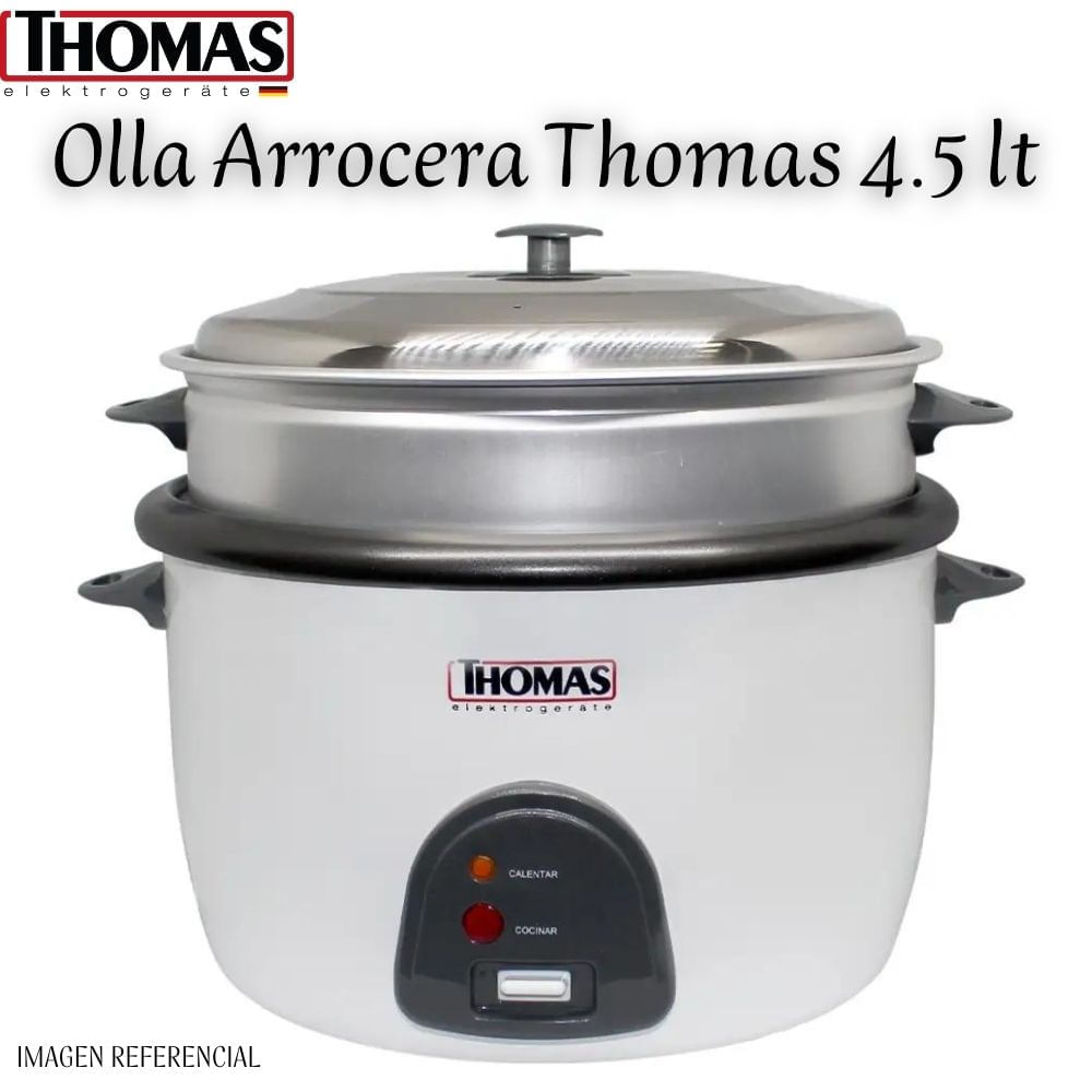 Olla Arrocera Thomas de 4.5 Lt TH-45P