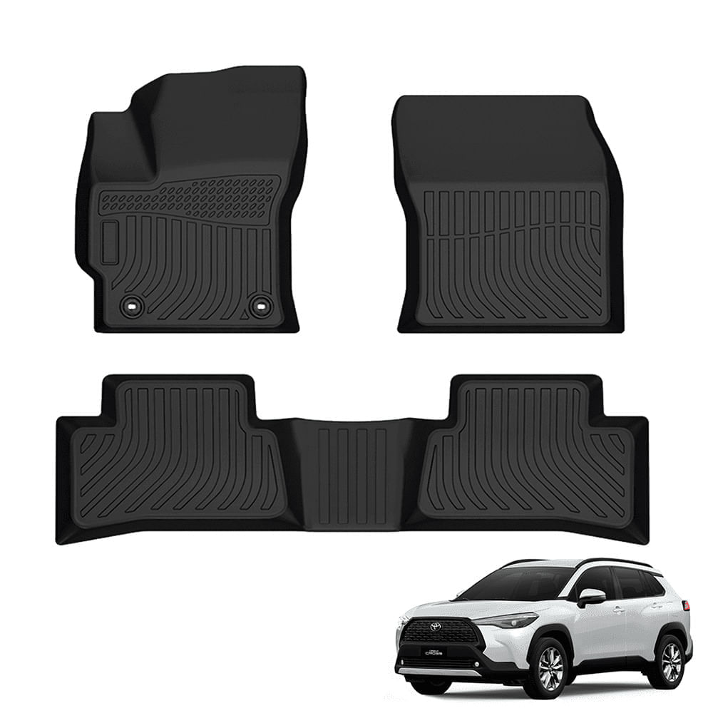 Piso de Auto 5D Para TOYOTA COROLLA CROSS 2020-2023 - Protección Total para el Interior del Vehículo