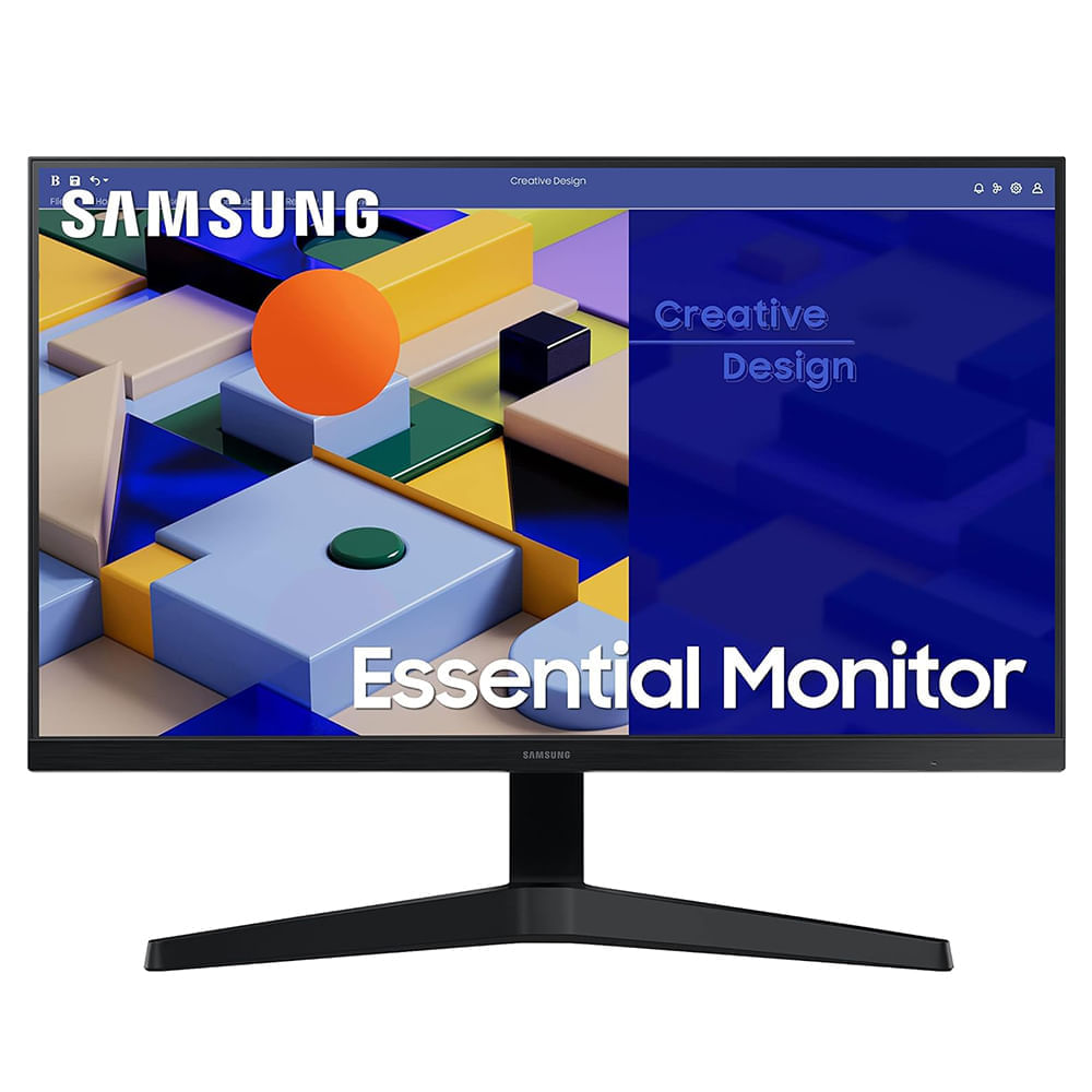 Monitor Samsung 27"" Plano LS27C310EALXPE Essential S3, IPS, FHD (1920x1080), HDMI x1 / VGA x1