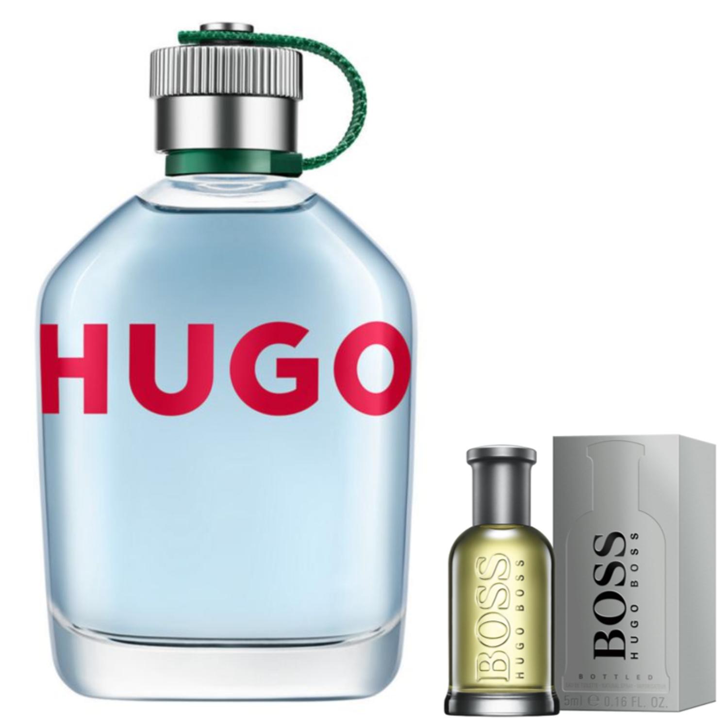Set De Perfume Hugo Man Hugo Boss Hombre Edt 200 Ml + Gwp