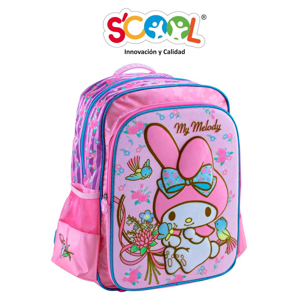 Mochila Scool 3D Magic My Melody