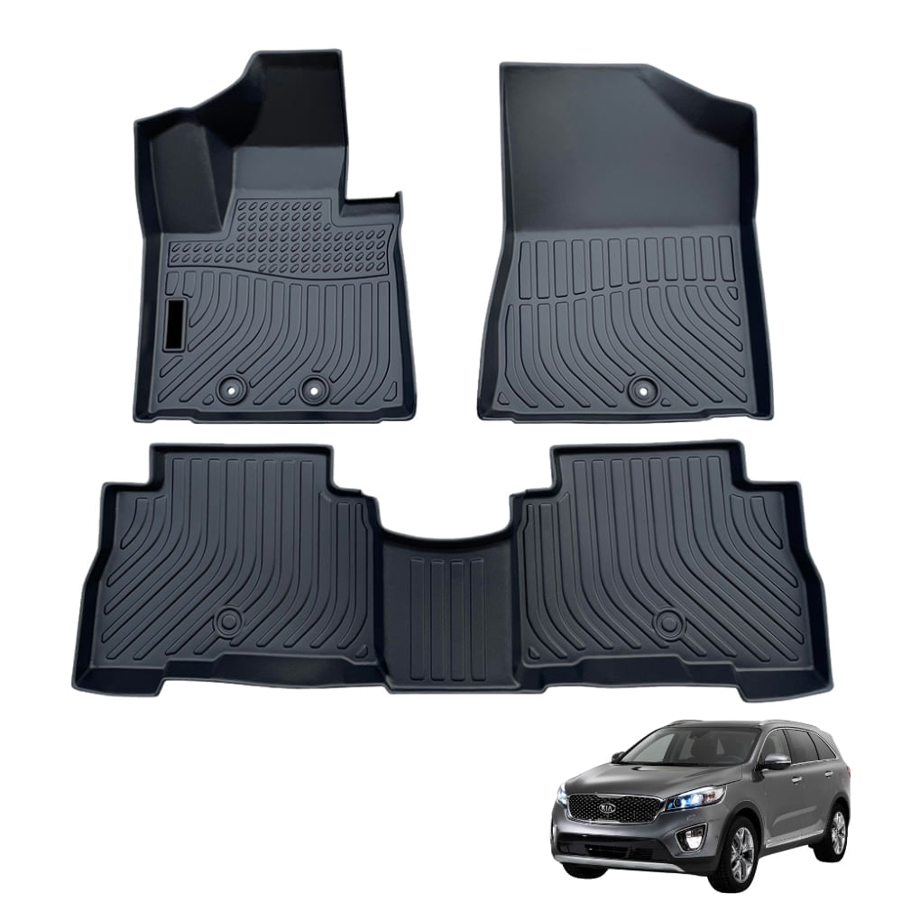 Piso de Auto 5D Para KIA SORENTO 2011-2015 - Protección Total para el Interior del Vehículo