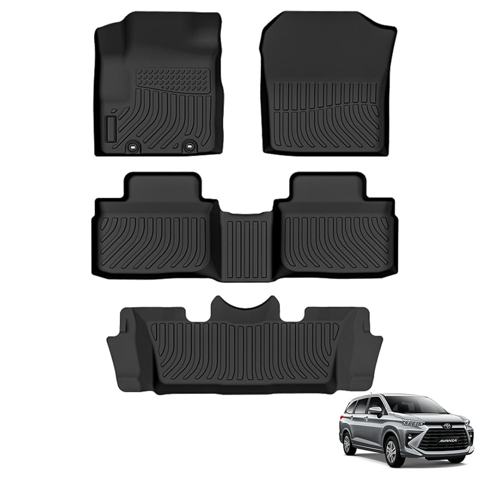 Piso de Auto 5D Para TOYOTA AVANZA 2022 - 2024 - Protección Total para el Interior del Vehículo