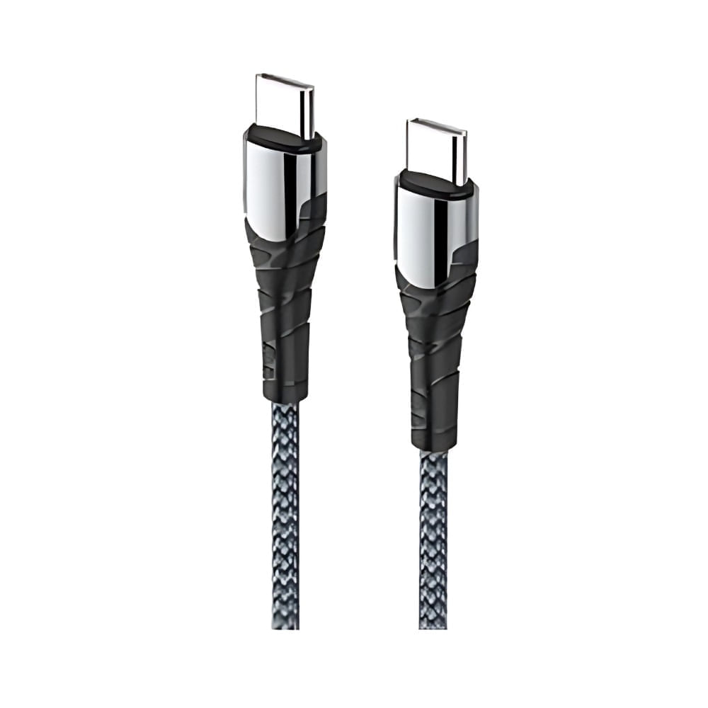 Cable De Datos USB Tipo C a Tipo C Ldnio LC102 65W Carga Rapida