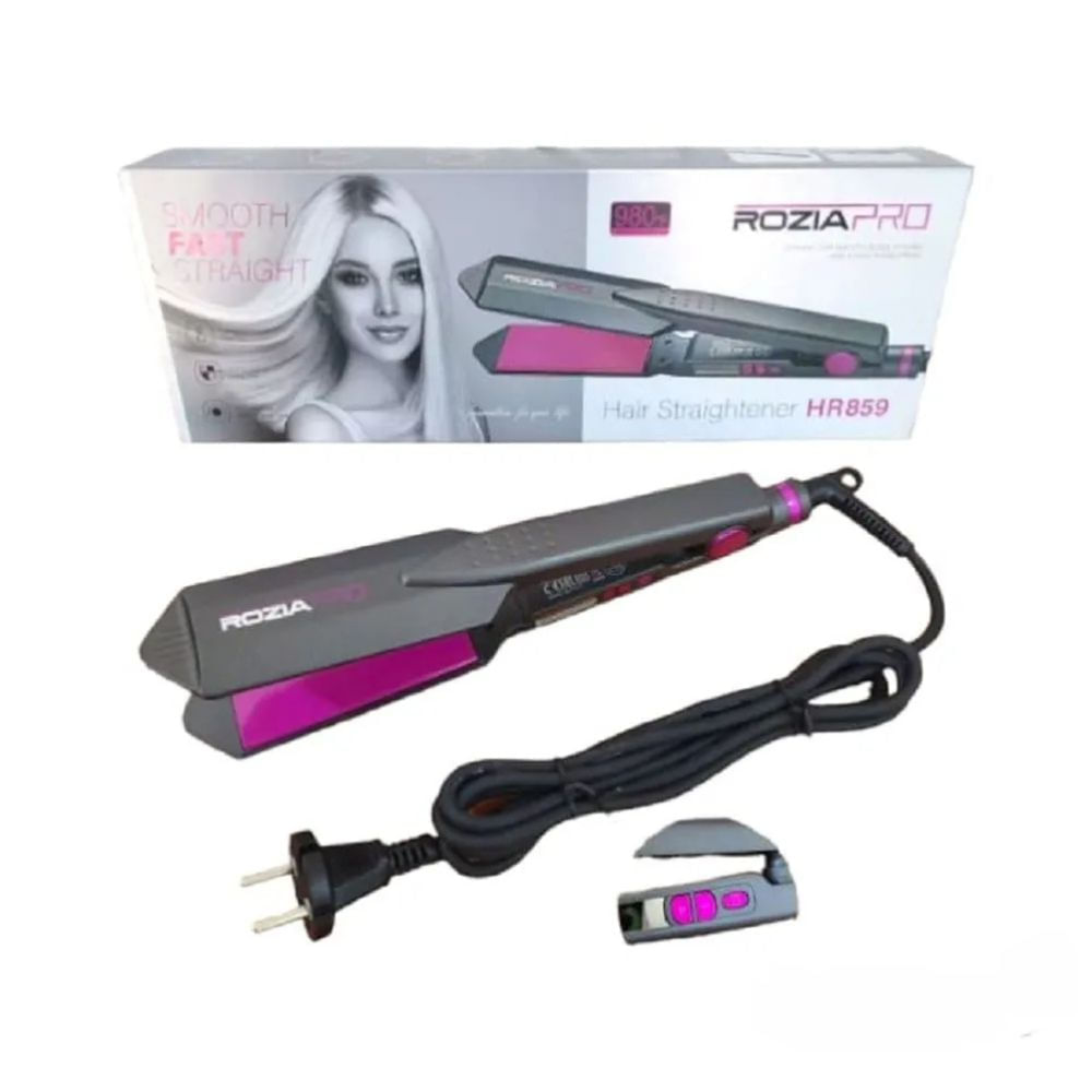 Plancha Alisadora de Cabello Rozia Pro HR859