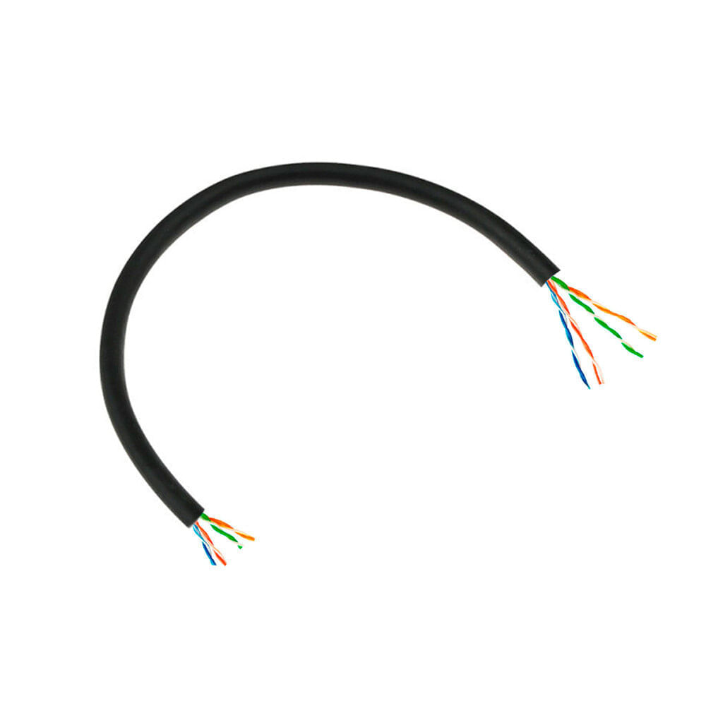 CABLE DE RED DIXON 8041 CAT.5E 4PX24AWG X METRO NEGRO P/N: 8041STP