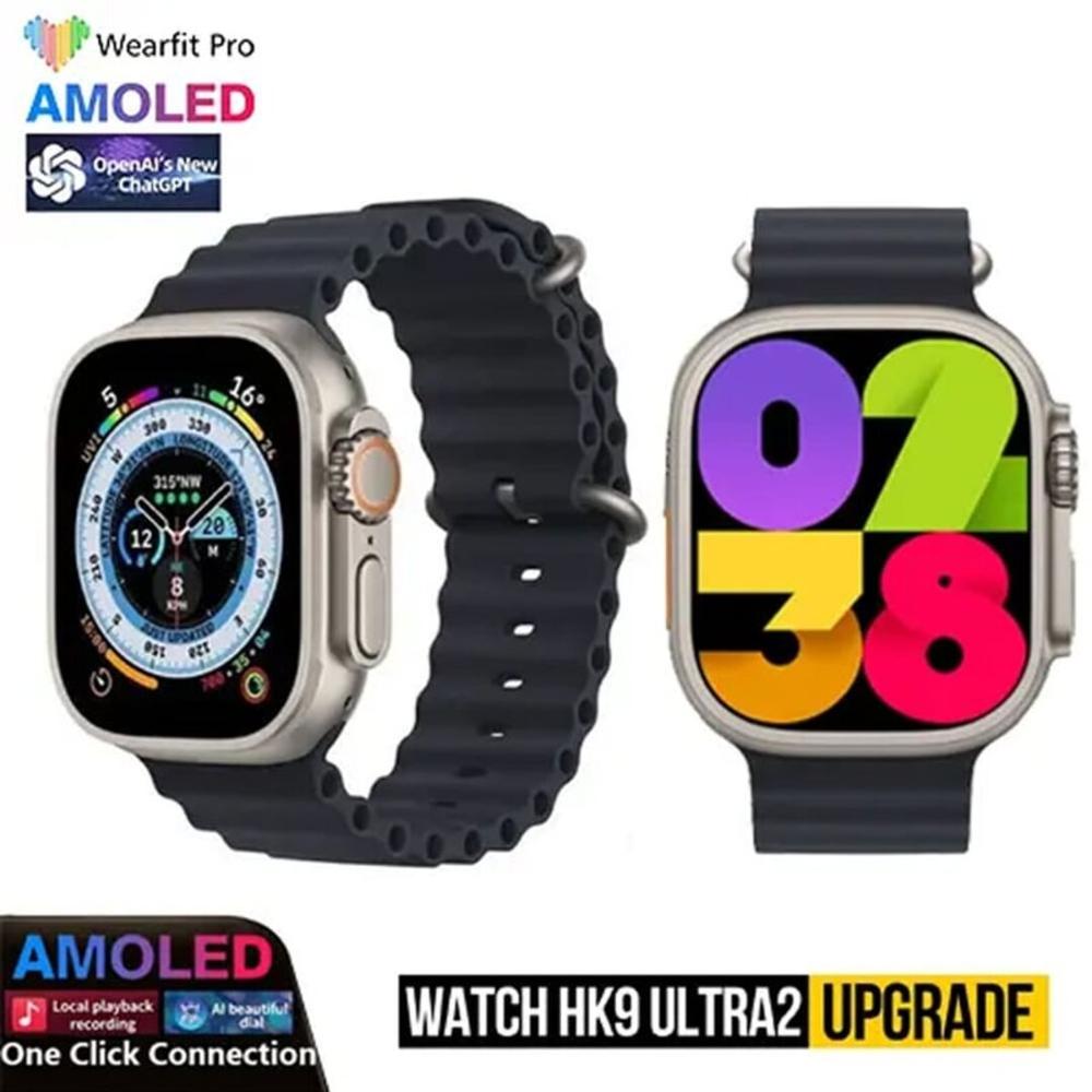 Smartwatch HK9 Ultra 2 Max Amoled Gris