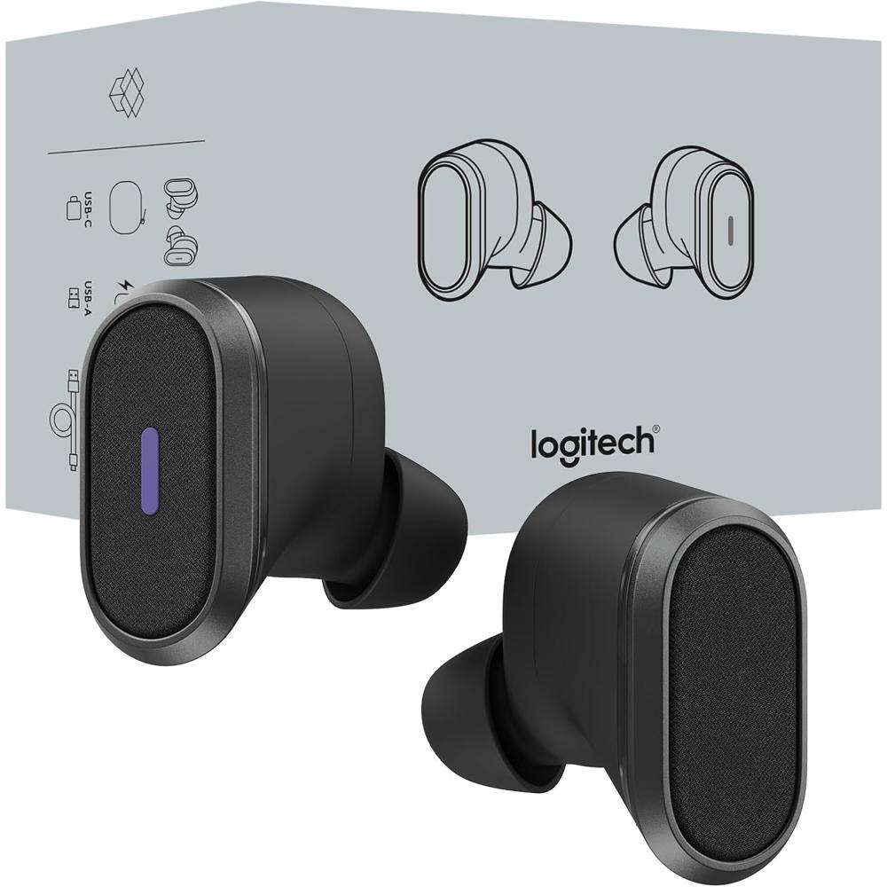 Logitech Audífonos Zone True Wireles Bluetooth Micrófono NC 985-001081