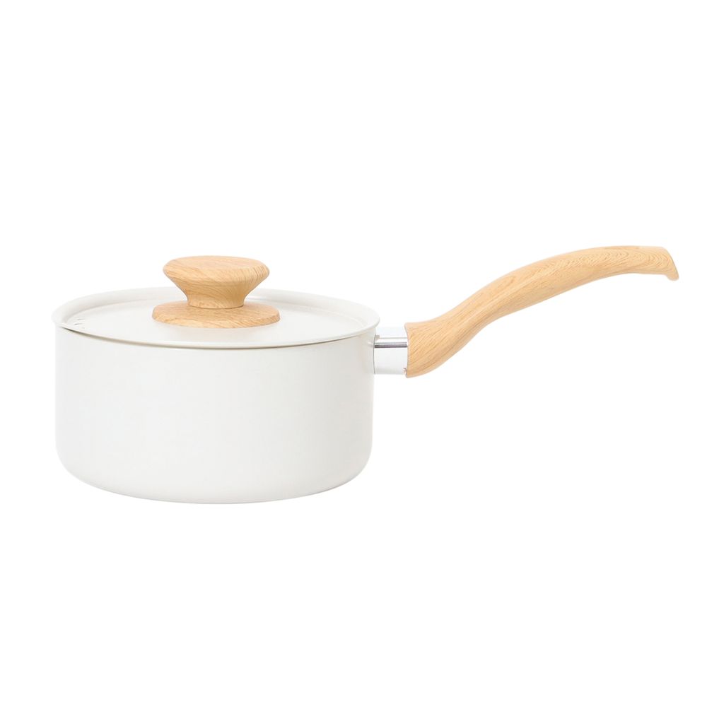 Cacerola 16cm cerámica Blanca