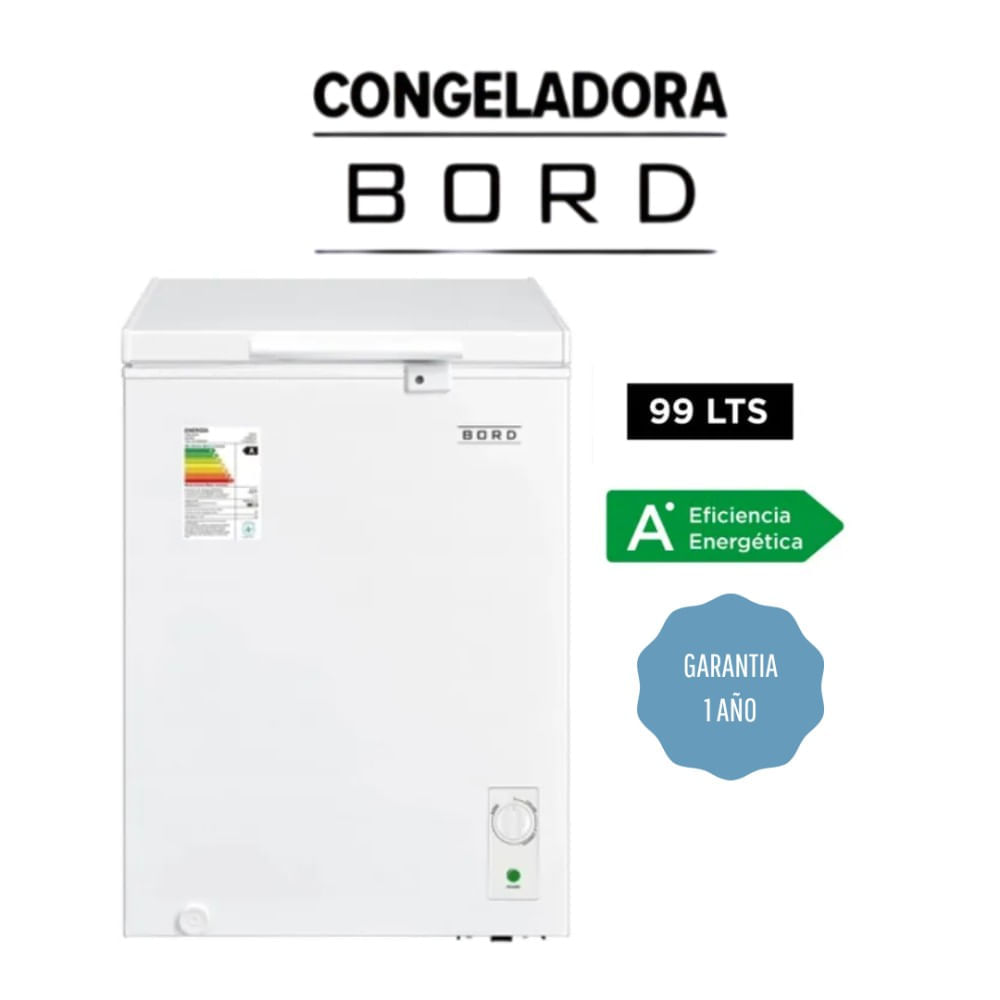 Congeladora Bord 99LT Blanco