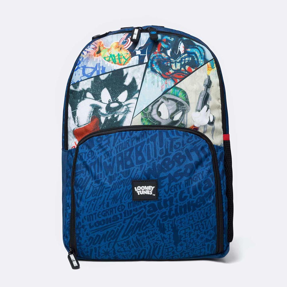 Mochila P/Laptop Gzuck Hombre Rubben-Looney Azul