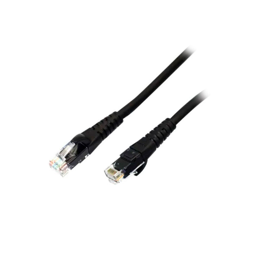 CABLE DE RED UTP DIXON CAT.6 1M 4PX24 LSZH NEGRO P/N: URT46F4U#01M4B0