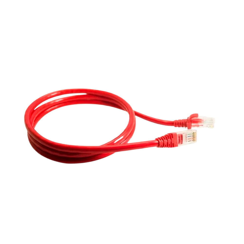 CABLE DE RED UTP DIXON CAT.6 1M 4PX24 LSZH ROJO P/N: URT46F4U#01M4B2
