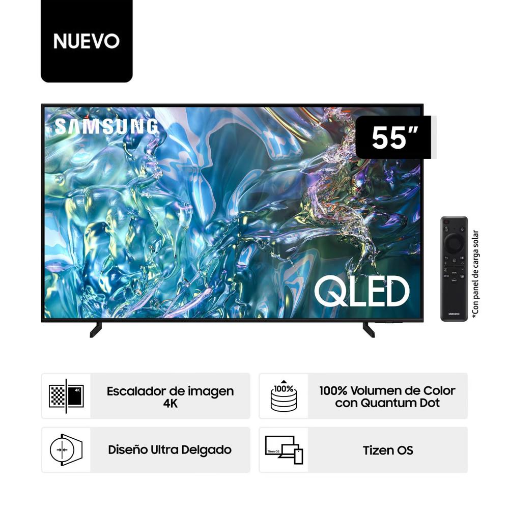 Televisor Samsung 55"" QLED Smart Tizen TV UHD 4K QN55Q60DAGXPE