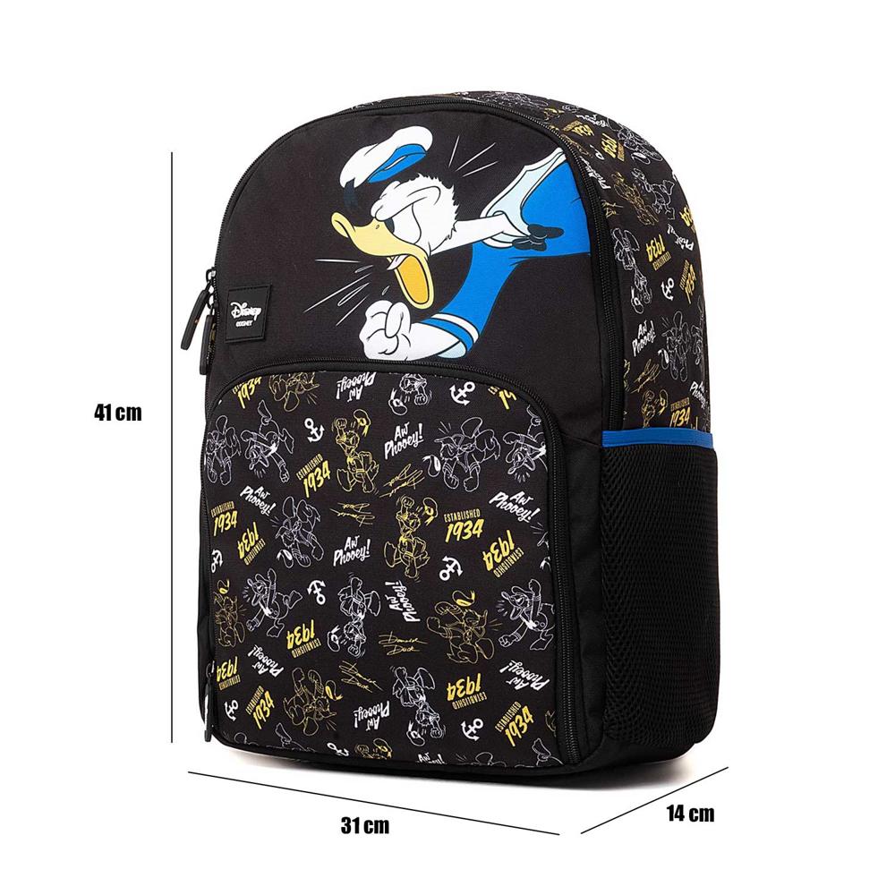 Mochila P/Laptop Pionier Hombre Darwin-Disney Negro