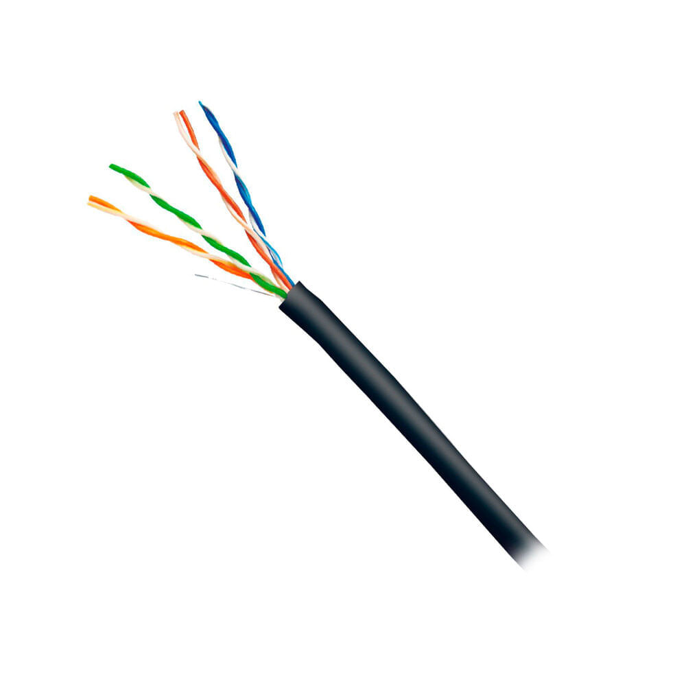 CABLE DE RED DIXON 3050BK CAT.5E 4PX24AWG 305M,NEGRO P/N: 3050BK