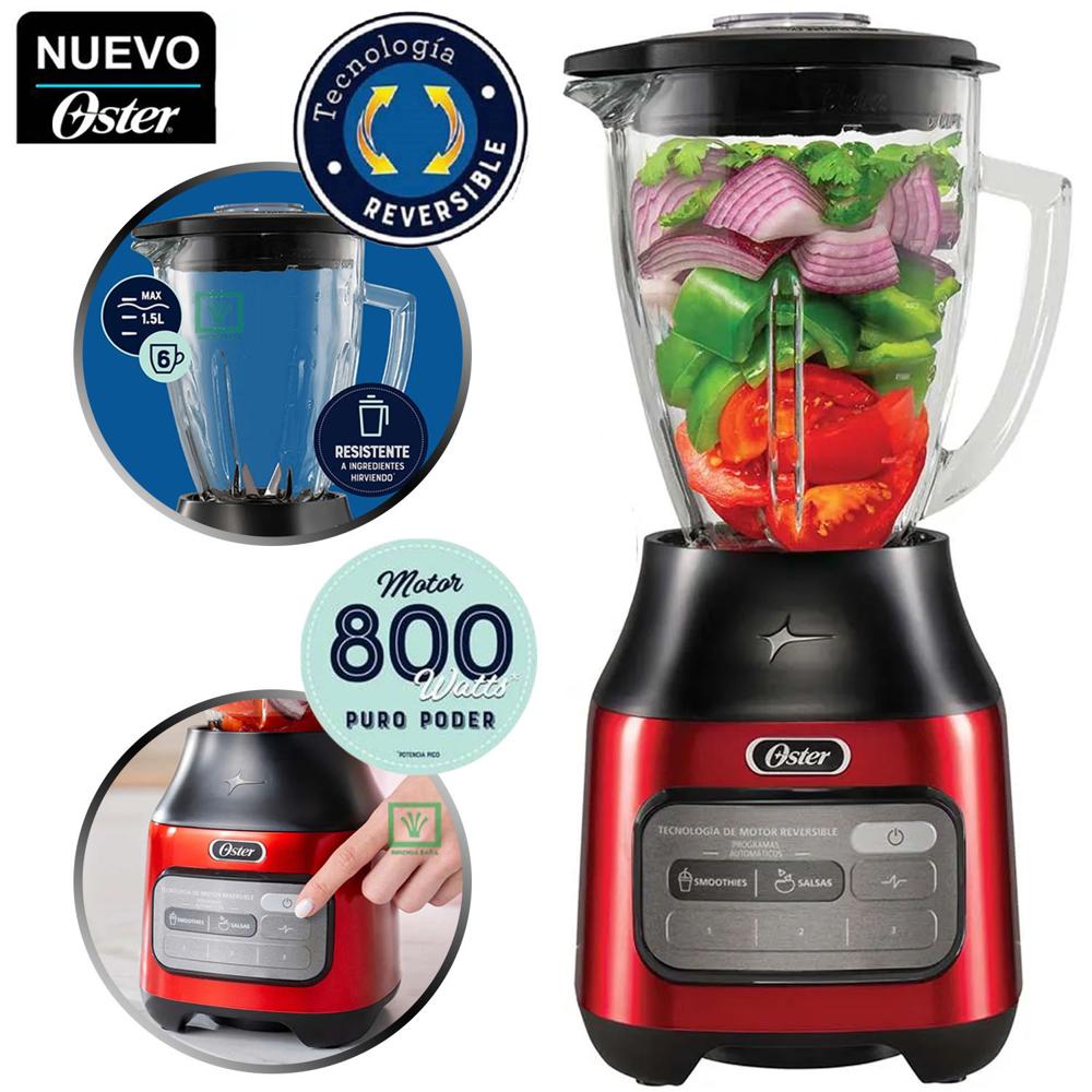 Licuadora con Tecnología de Motor Reversible BLSTPEG-CRT 3 Velocidades
