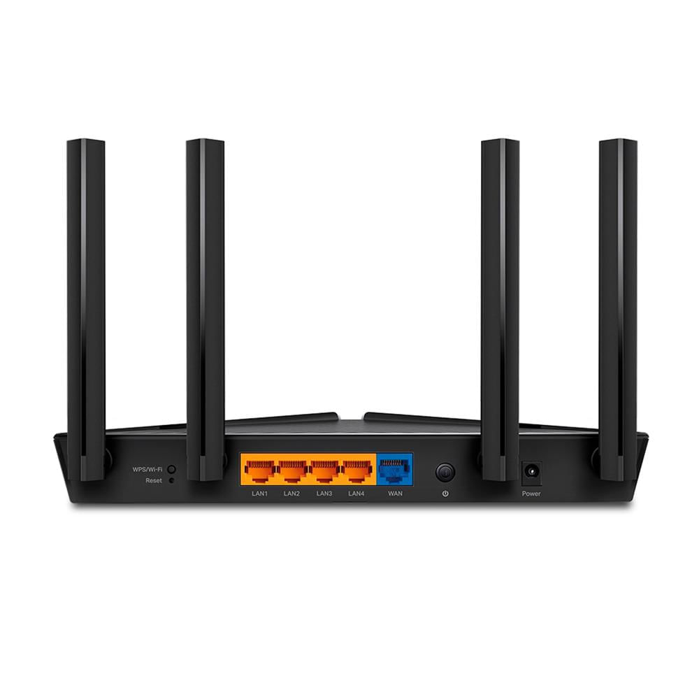 ROUTER GIGABIT ETHERNET TP-LINK EX220 AX1800 WI-FI 6 PUERTO GIGABIT WAN 802.11AX NEGRO P/N: EX220