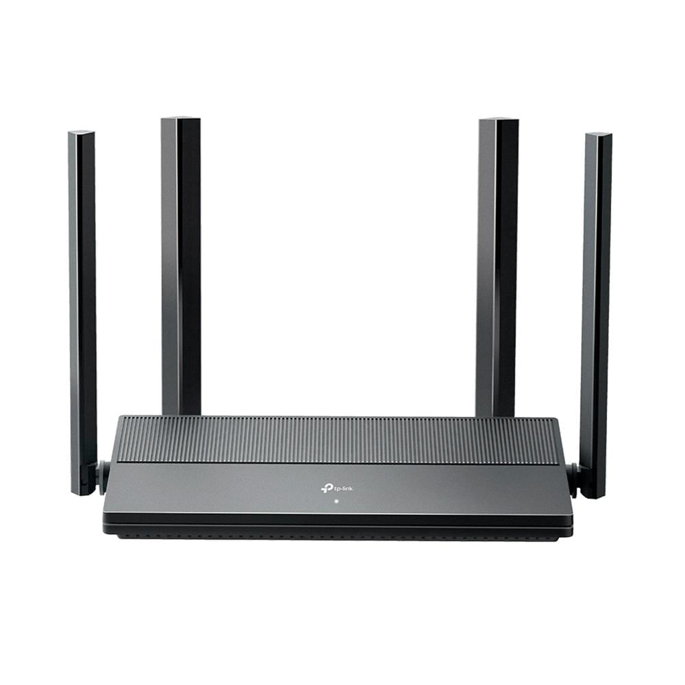 ROUTER GIGABIT ETHERNET TP-LINK WI-FI 6 PUERTO GIGABIT WAN 4 ANTENAS 5DBI NEGRO P/N: EX141