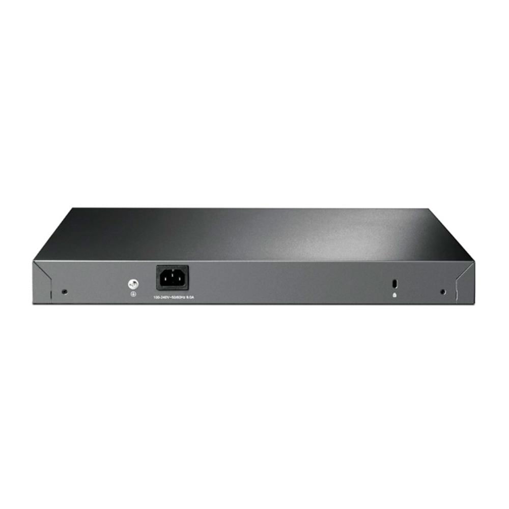 SWITCH ADMINISTRABLE TP-LINK V6 24 PUERTOS POE+ 1000MBPS 4 PUERTOS GIGABIT SFP P/N: TL-SG3428MP