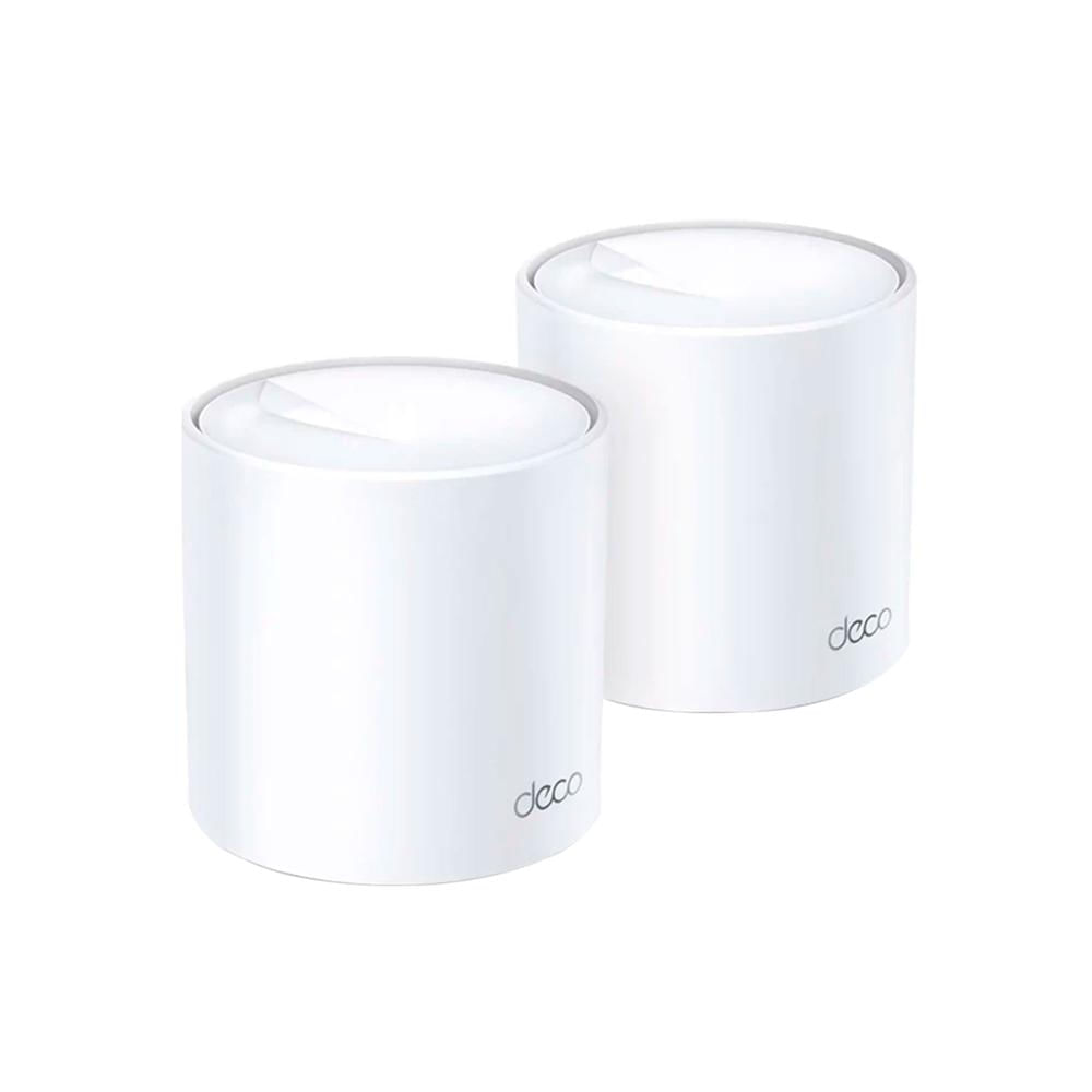 ROUTER TP-LINK DECO DECO X10-2 PACK AX1500 WI-FI 6 MESH, DOBLE BANDA, AI P/N: DECO X10-2 PACK