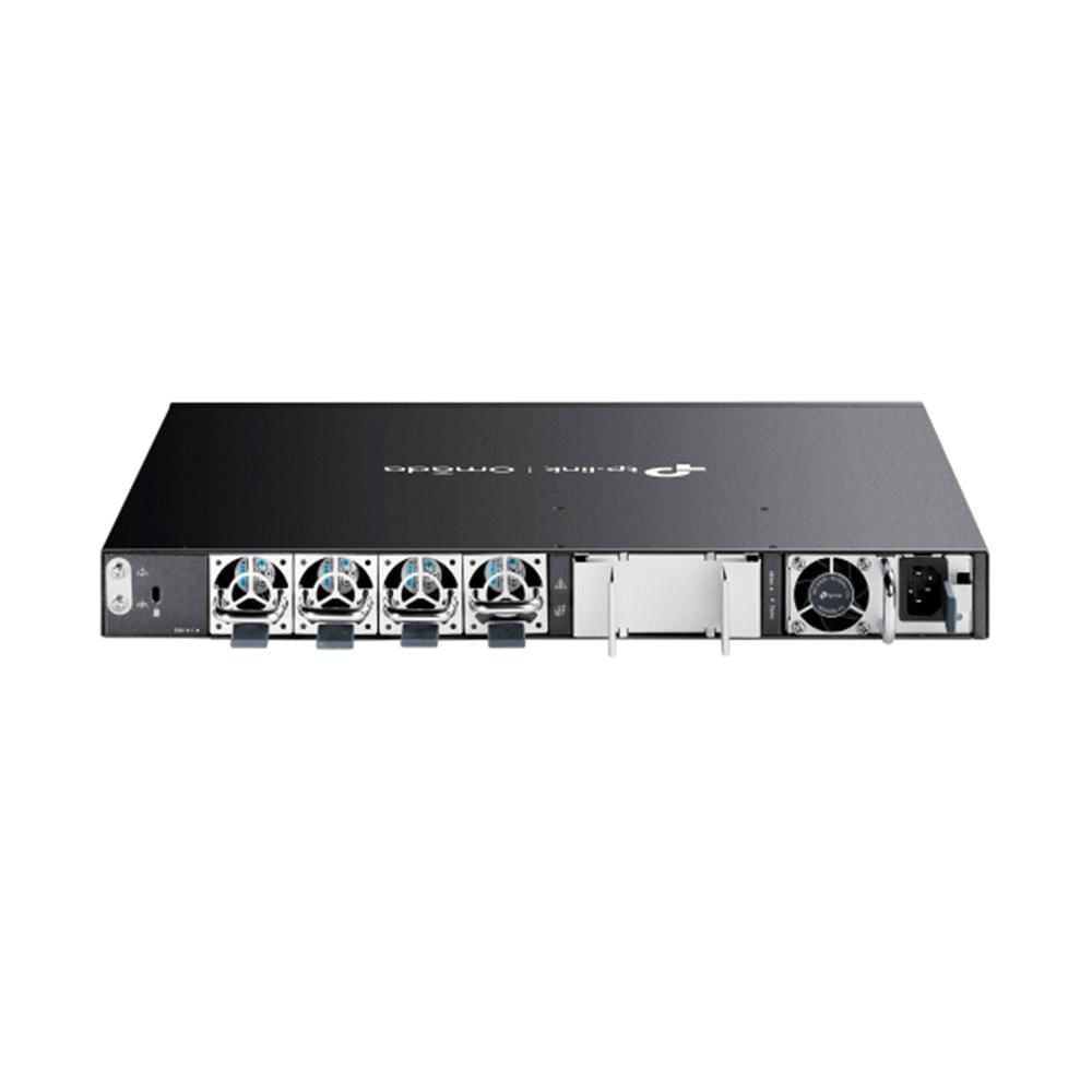 SWITCH TP LINK OMADA 24 PUERTOS 1000MBPS POE+, 4 PUERTOS 10G SFP+ 1 PUERTO USB P/N: SG6428XHP