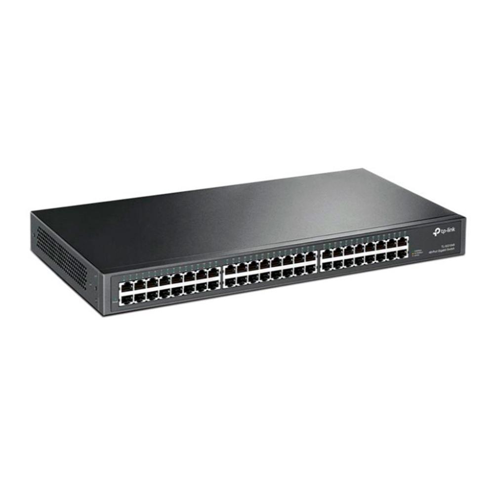 SWITCH TP-LINK TL-SG1048 48 PUERTOS GIGABIT 10/100/1000 MBPS NEGRO P/N: TLSG1048