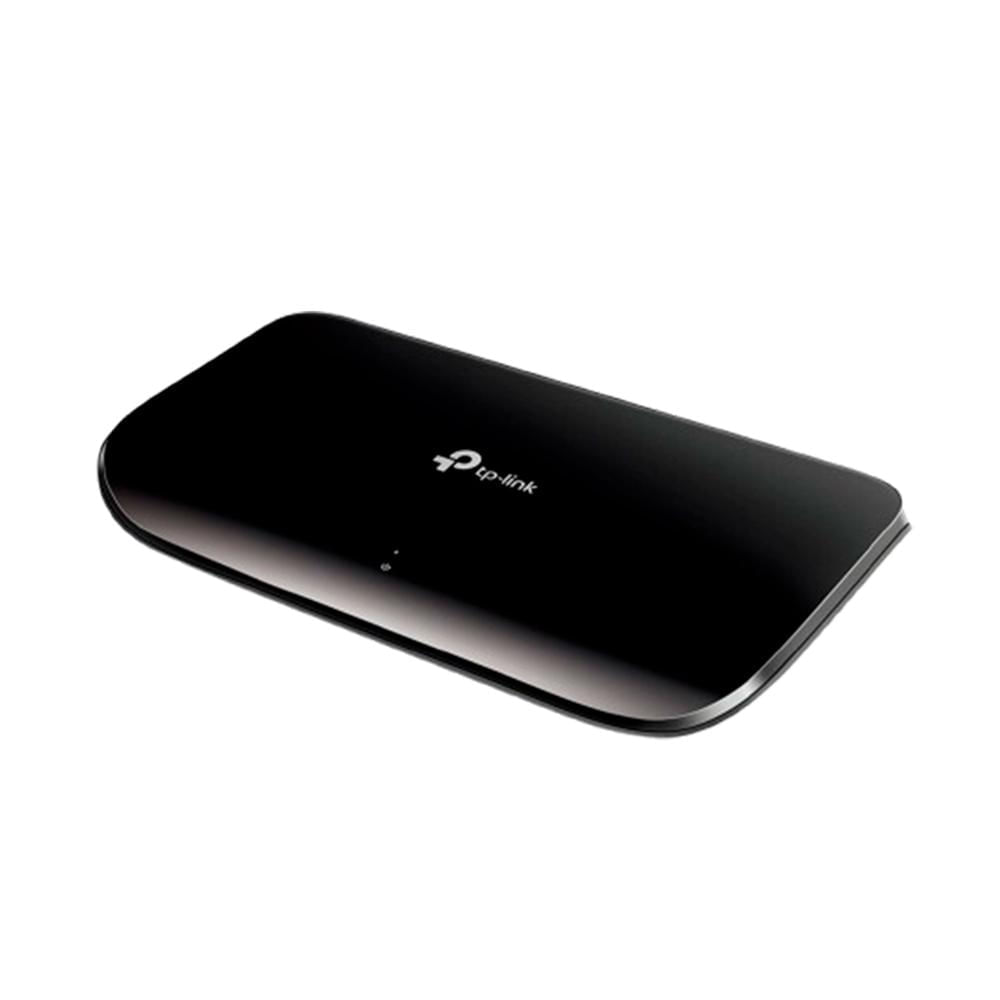 SWITCH TP-LINK TL SG1008D V10, 8 PUERTOS GIGABIT 10/100/1000MBPS NEGRO P/N: TL-SG1008D