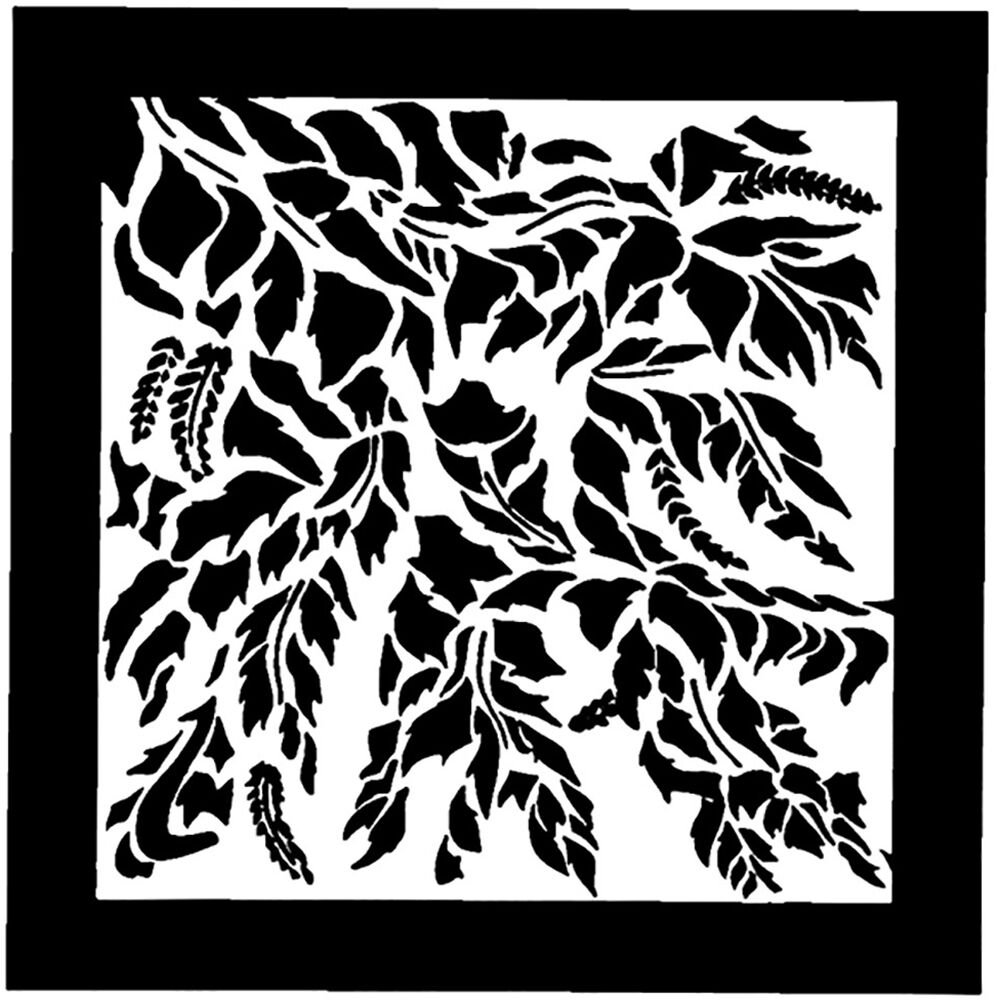 Patrón de Ventana Chimera para Micro Frame de 24x24"" - Descomposición de Hojas