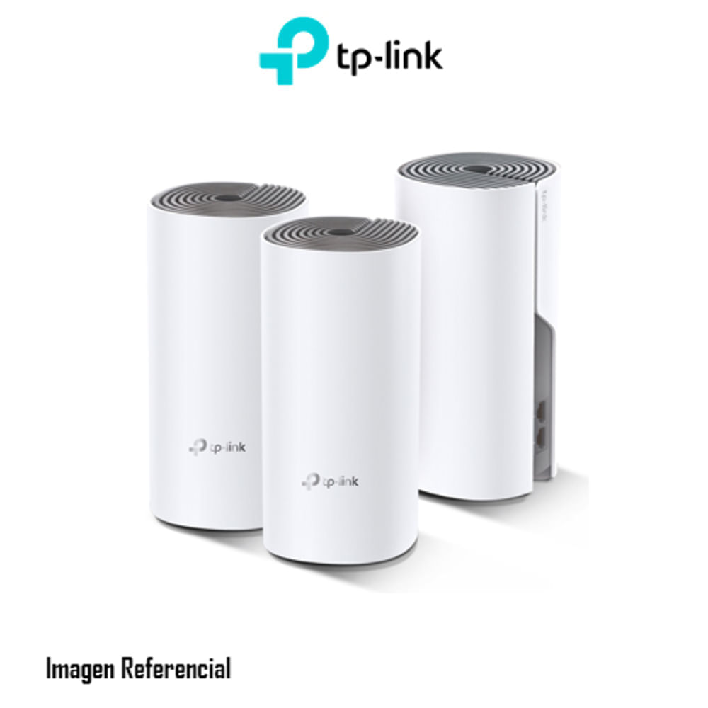 ACCESS POINT TP-LINK DECO E4- 3 PACK AC1200 P/N: DECO E4-3 PACK