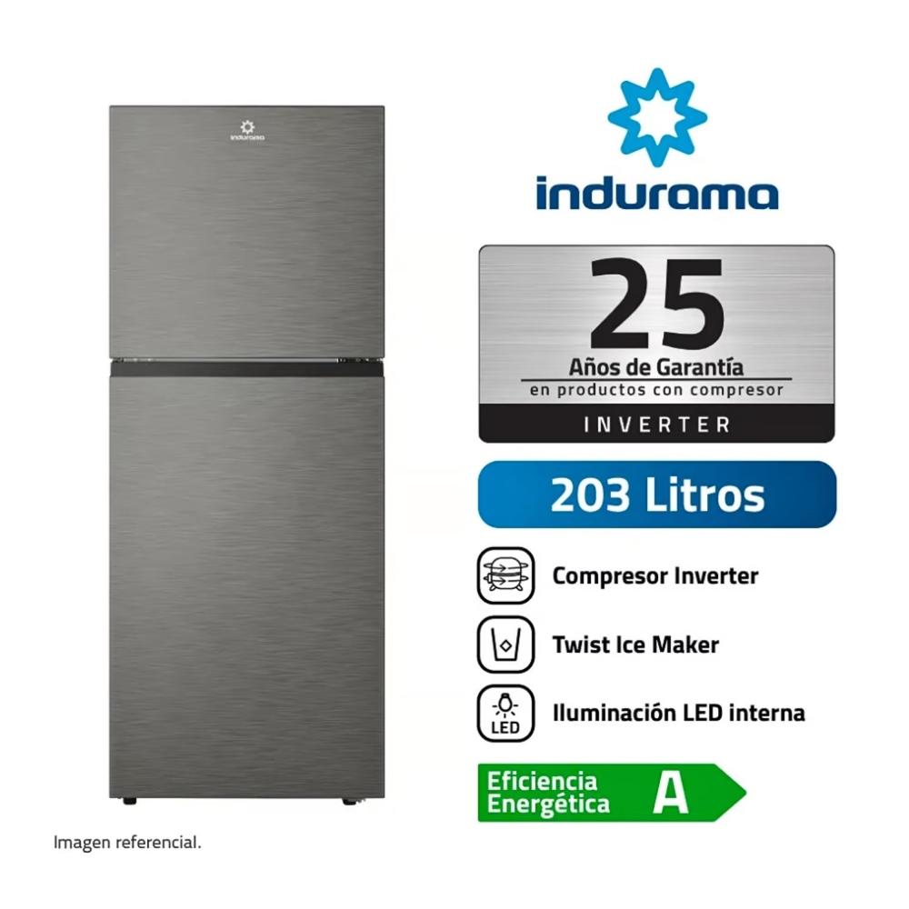 Refrigeradora de 203 Lts Top Mount Indurama RI-359I Croma